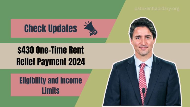 Canada's $430 One-Time Rent Relief Payment 2024: Eligibility and Income Limits Explained!