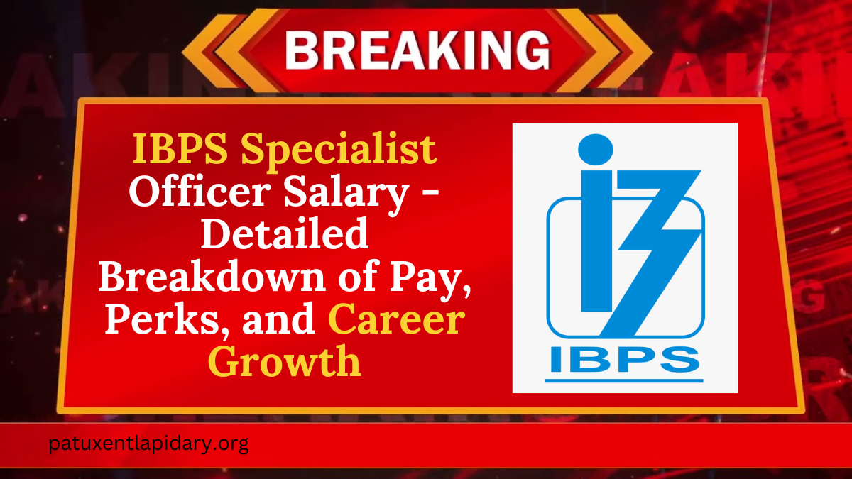 IBPS Specialist Officer Salary - Detailed Breakdown of Pay, Perks, and Career Growth