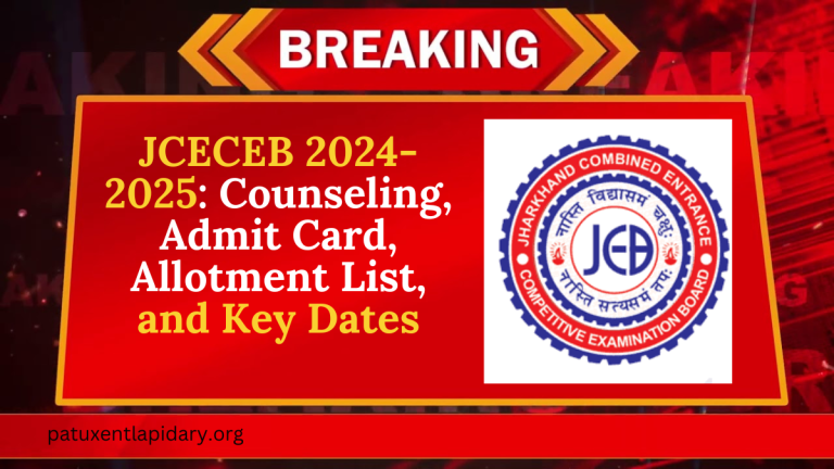 Jharkhand Combined Entrance Competitive Examination (JCECE)