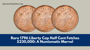 Rare 1796 Liberty Cap Half Cent Fetches $230,000: A Numismatic Marvel